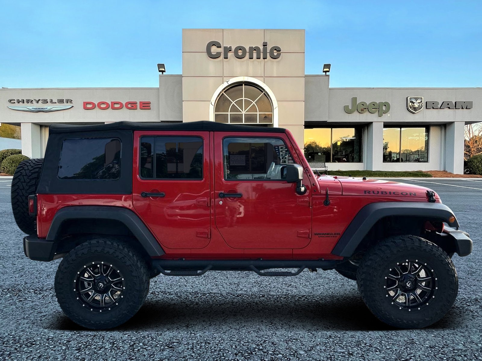 Used 2016 Jeep Wrangler Unlimited Rubicon with VIN 1C4BJWFG3GL205530 for sale in Griffin, GA