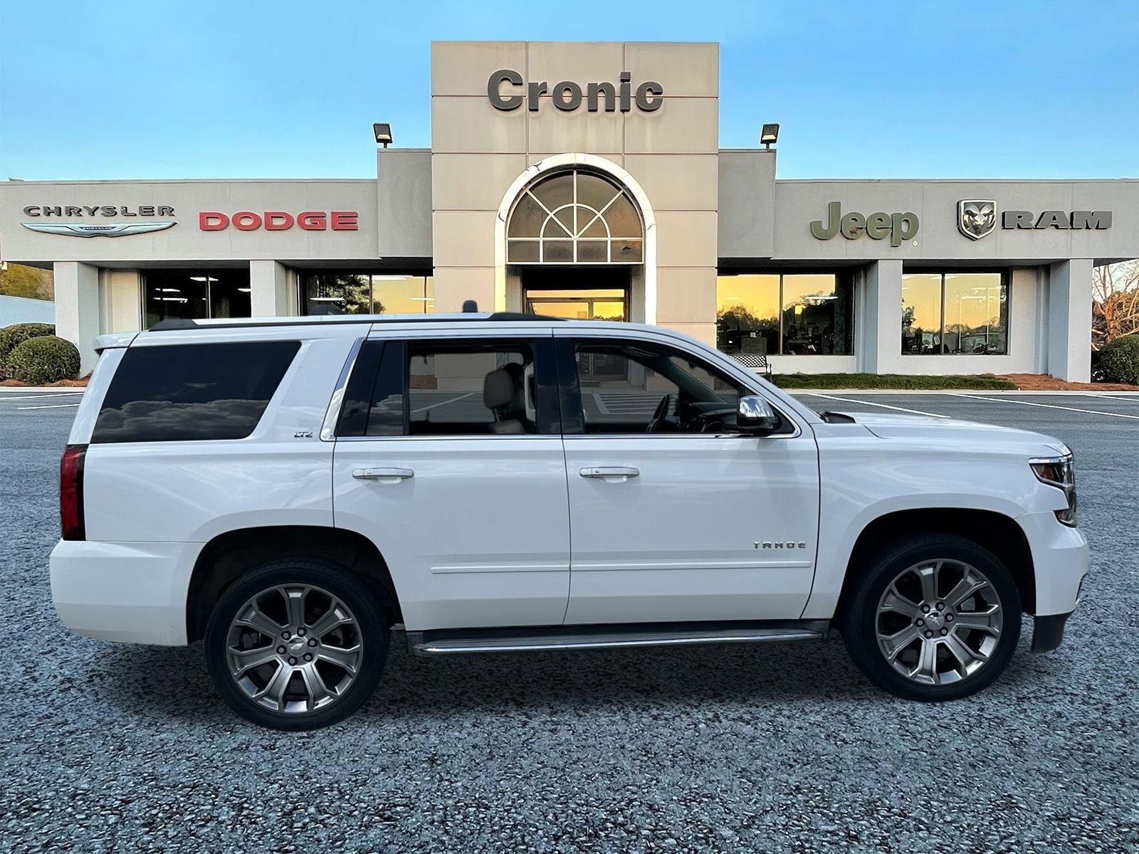 Used 2015 Chevrolet Tahoe LTZ with VIN 1GNSCCKC4FR203221 for sale in Griffin, GA