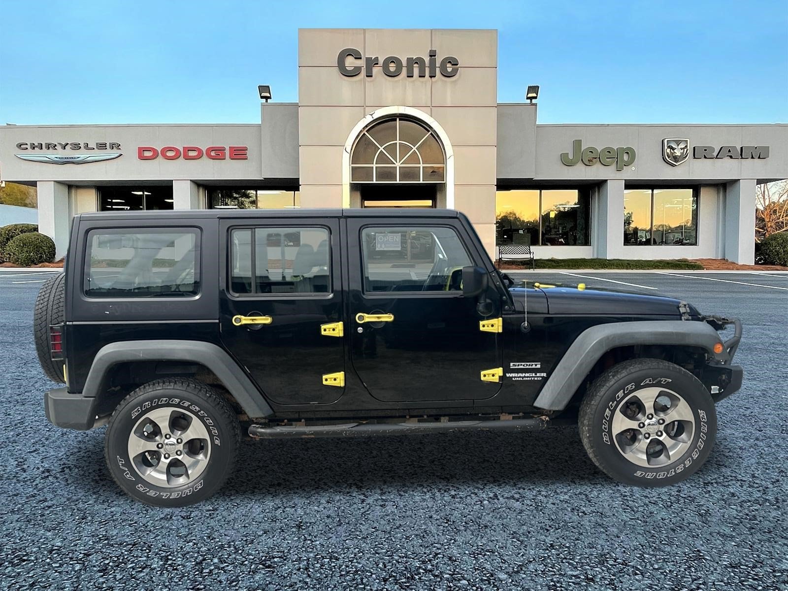 Used 2015 Jeep Wrangler Unlimited Sport with VIN 1C4BJWDGXFL505289 for sale in Griffin, GA