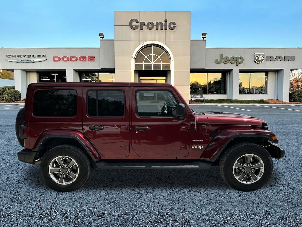 Used 2022 Jeep Wrangler Unlimited Sahara Convertible