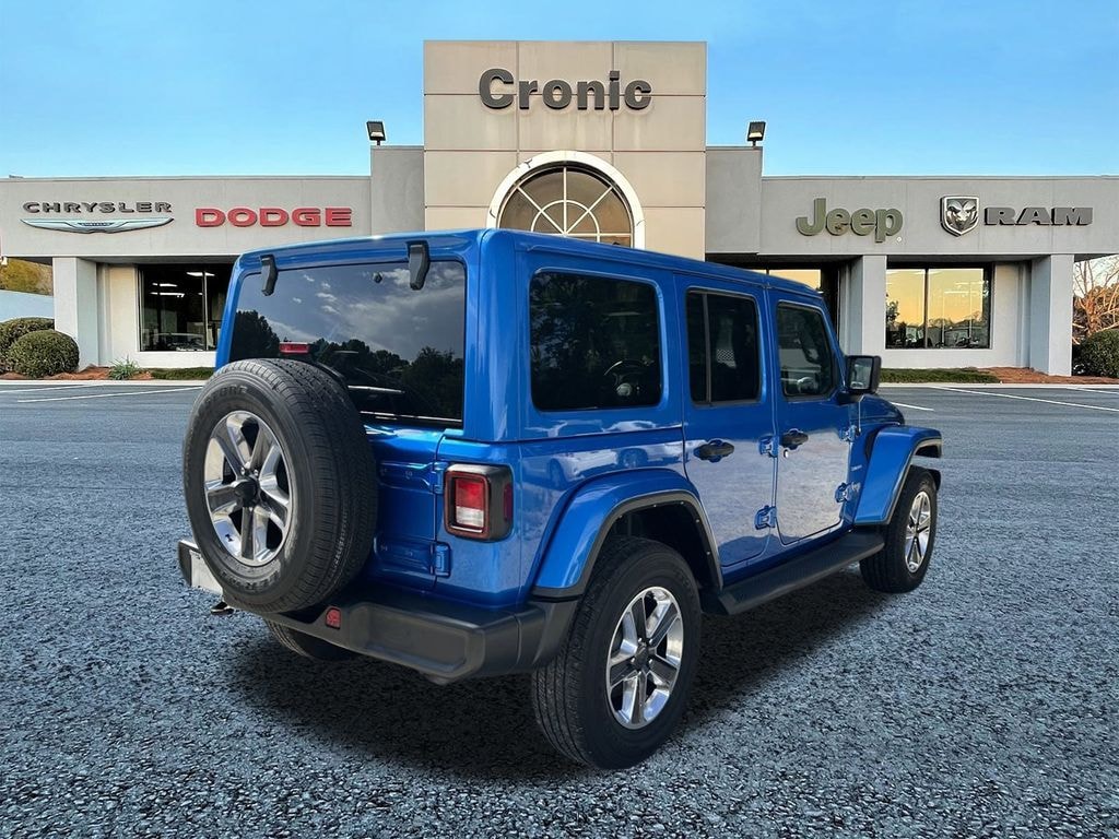 Used 2021 Jeep Wrangler Unlimited Sahara Sport Utility