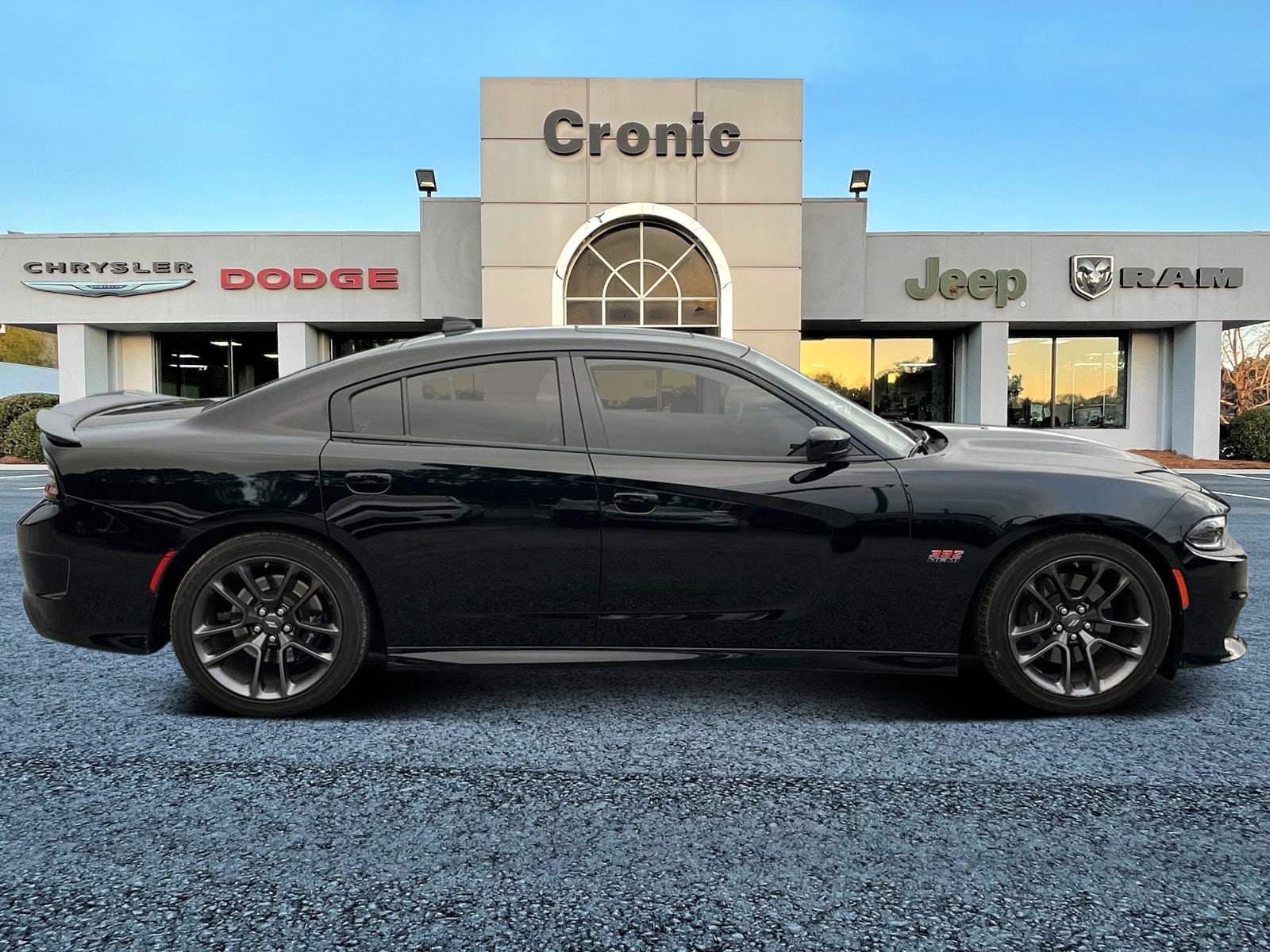 Used 2023 Dodge Charger Scat Pack with VIN 2C3CDXGJ9PH547755 for sale in Griffin, GA