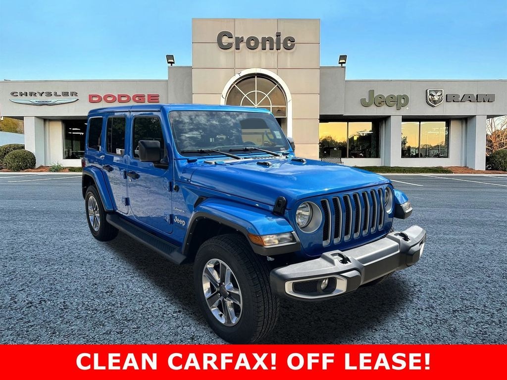 Used 2021 Jeep Wrangler Unlimited Sahara Sport Utility