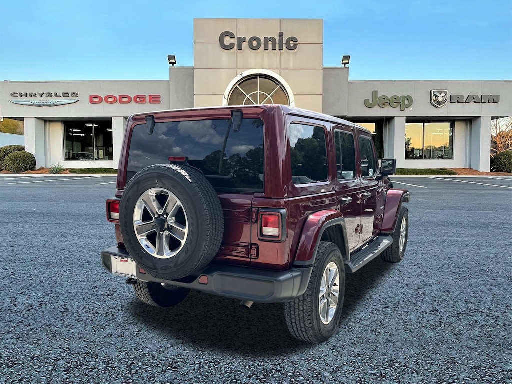 Used 2022 Jeep Wrangler Unlimited Sahara Convertible