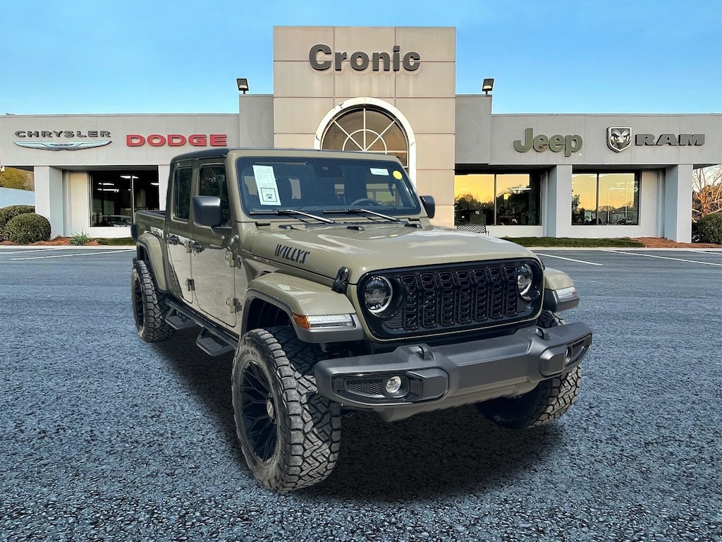 New 2025 Jeep Gladiator Willys Pickup