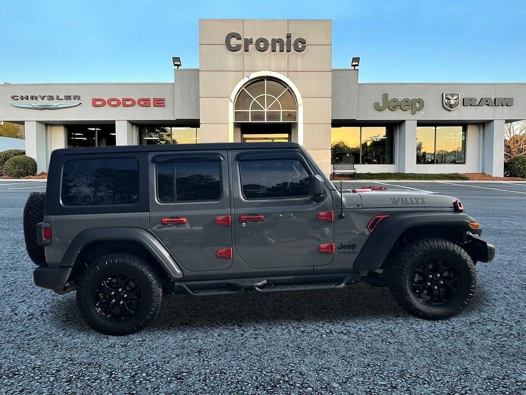 Used 2021 Jeep Wrangler Unlimited Willys Sport Sport Utility