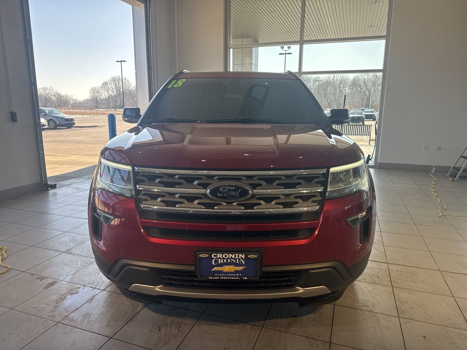 Used 2018 Ford Explorer XLT with VIN 1FM5K8D82JGB06727 for sale in West Harrison, IN
