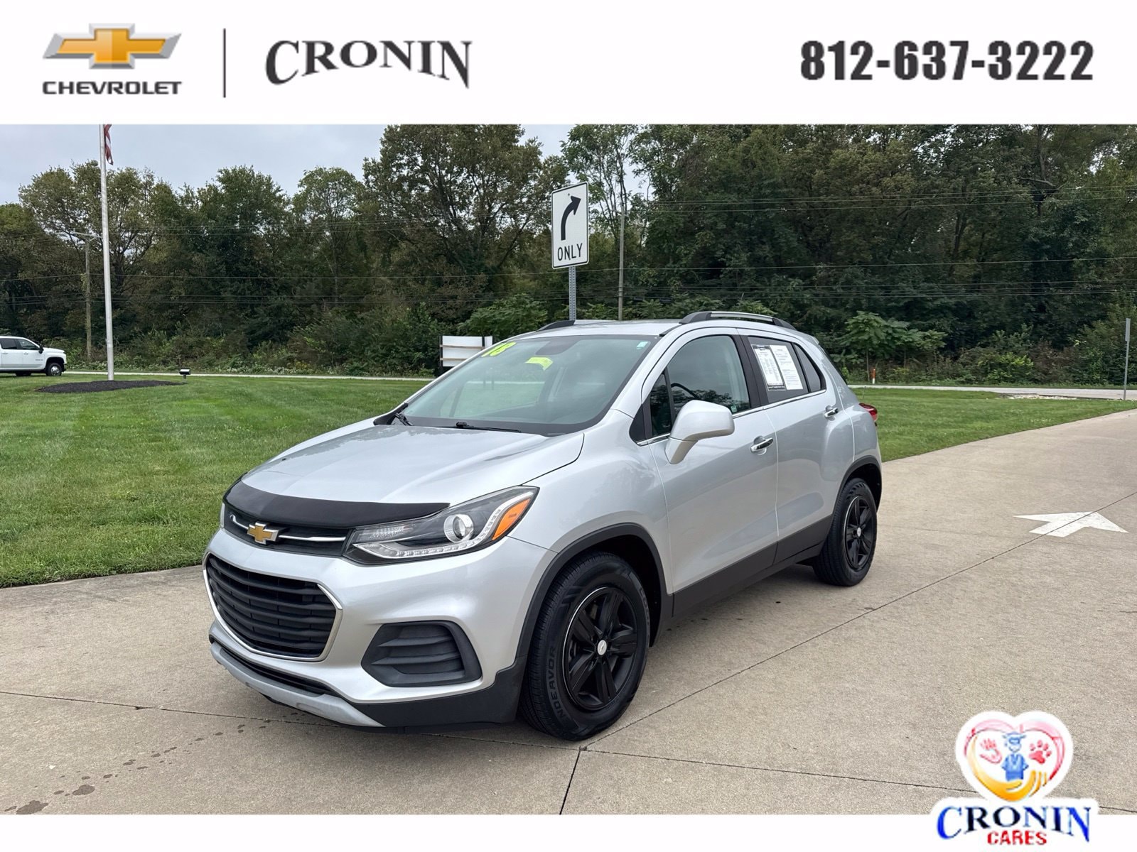 Used 2018 Chevrolet Trax LT with VIN KL7CJLSB5JB580147 for sale in West Harrison, IN