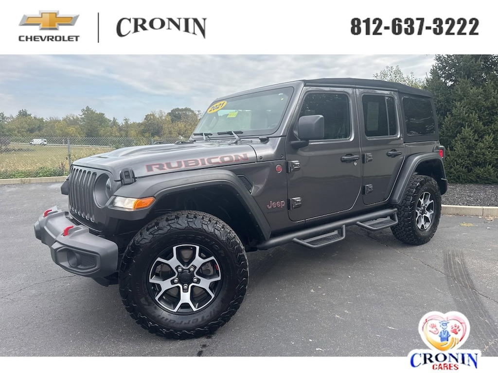 Used 2021 Jeep Wrangler Unlimited Rubicon SUV