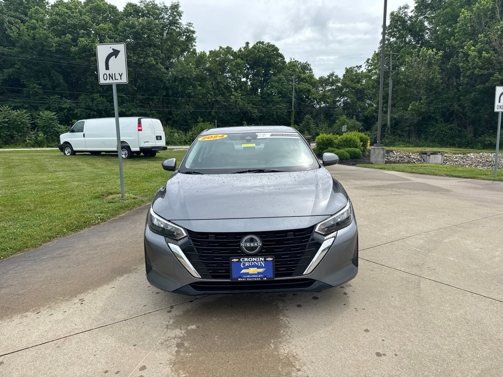 Used 2024 Nissan Sentra SV with VIN 3N1AB8CV8RY244411 for sale in West Harrison, IN