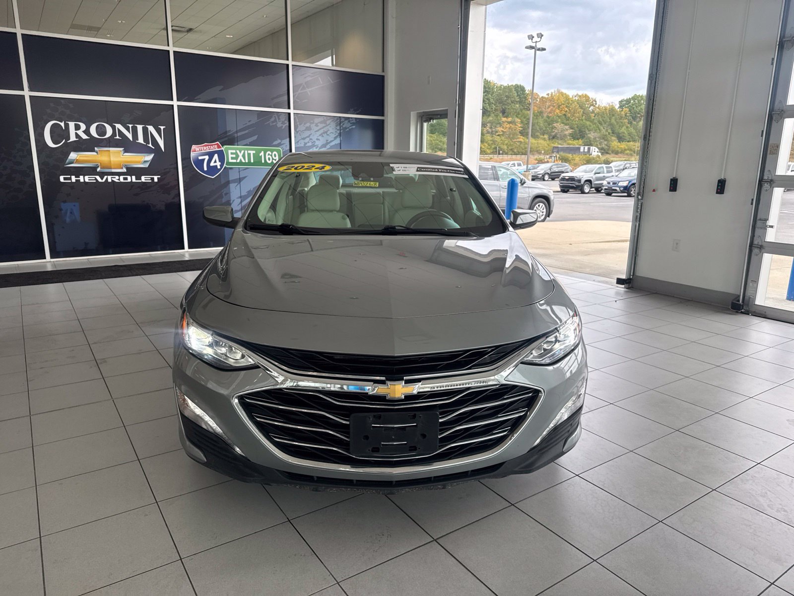 Used 2024 Chevrolet Malibu 2LT with VIN 1G1ZE5ST1RF161702 for sale in West Harrison, IN