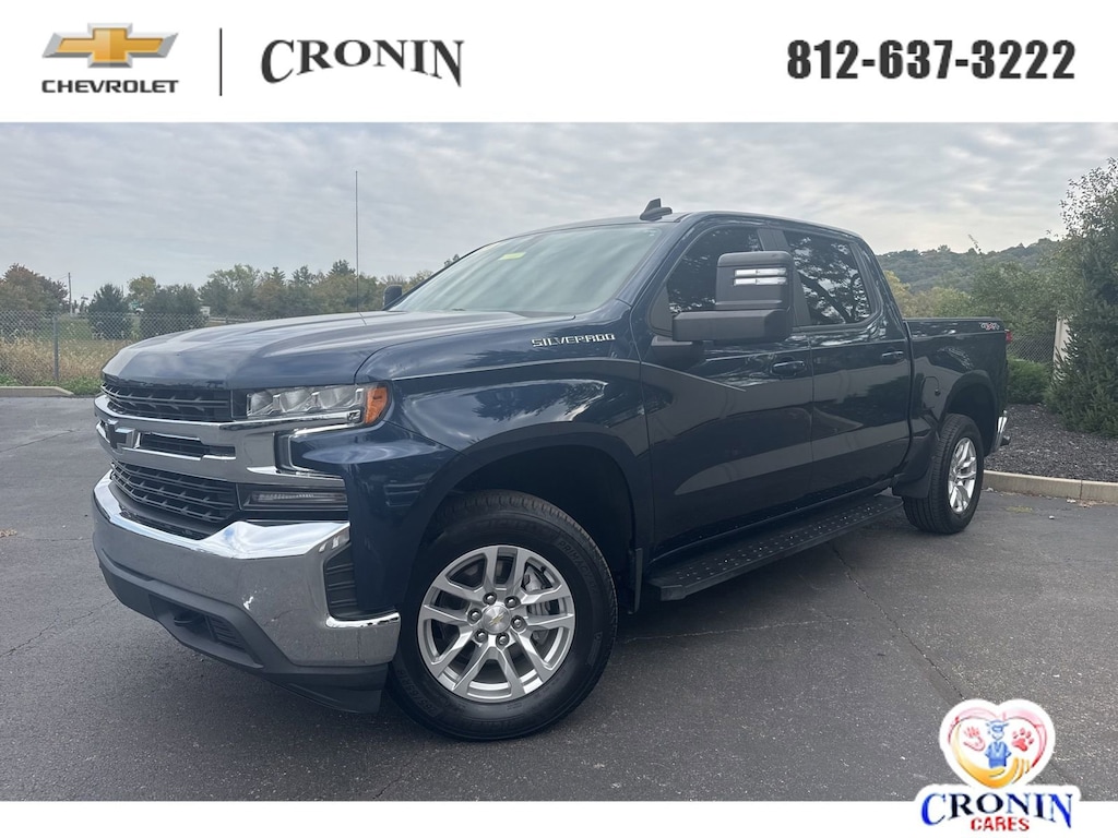 Used 2021 Chevrolet Silverado 1500 LT Truck Crew Cab