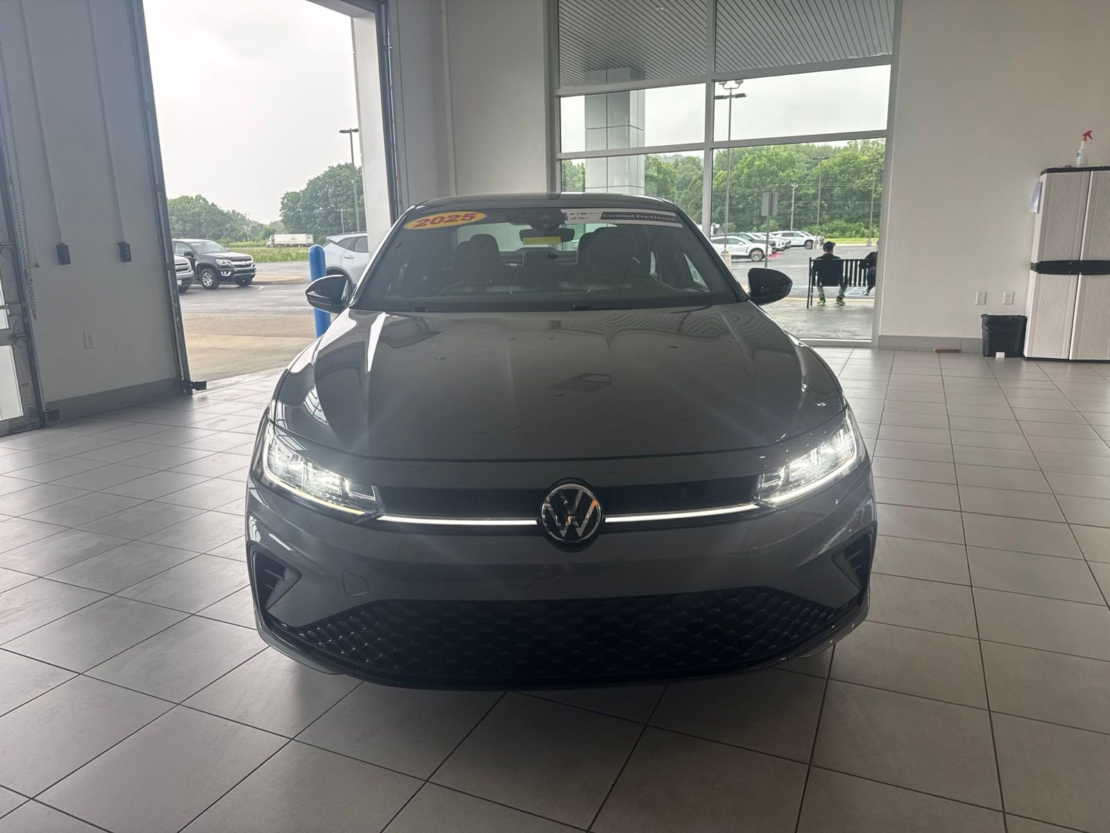 Used 2025 Volkswagen Jetta Sport with VIN 3VWBX7BU6SM046121 for sale in West Harrison, IN