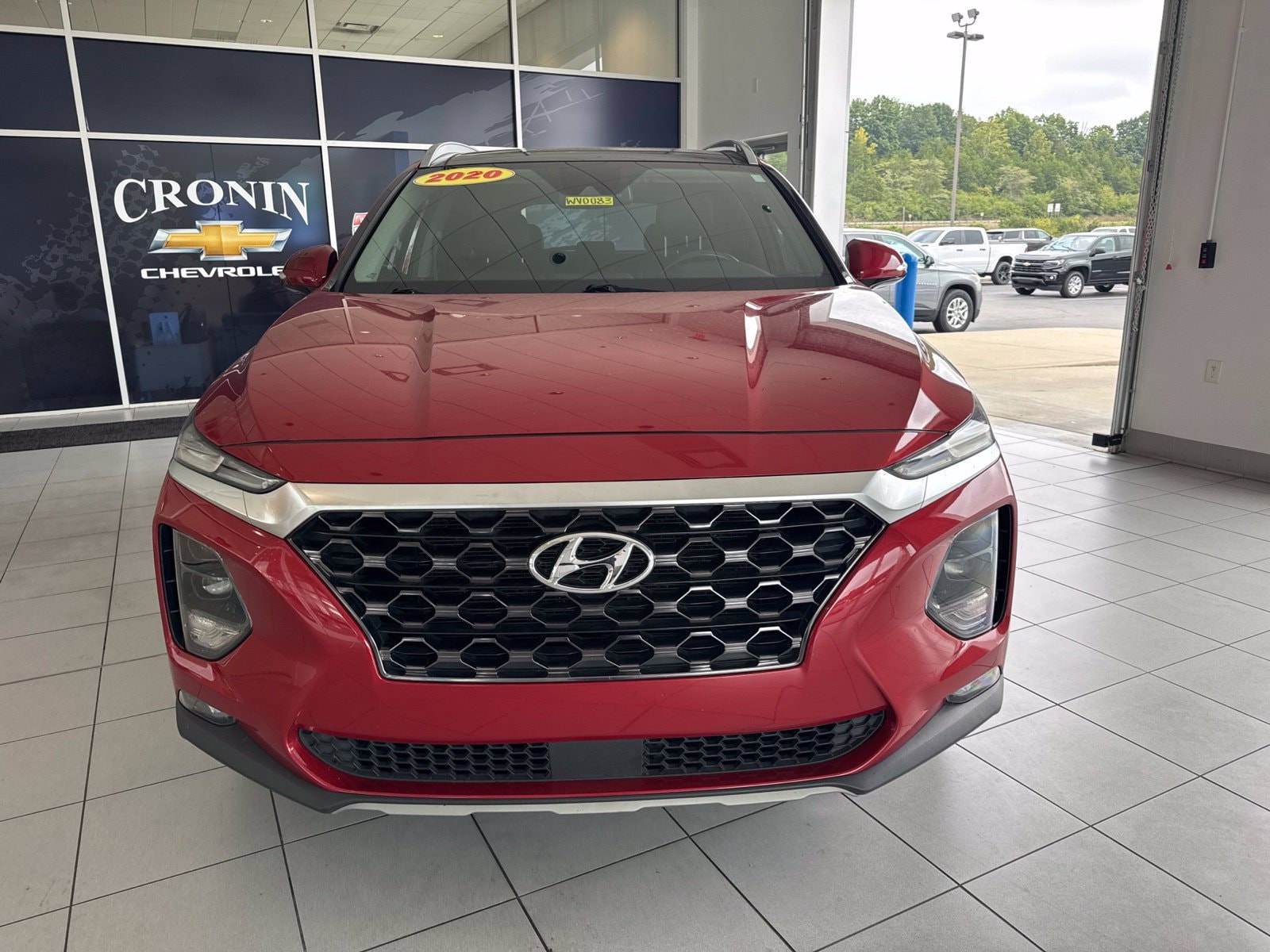 Used 2020 Hyundai Santa Fe SEL with VIN 5NMS33AD9LH156867 for sale in West Harrison, IN