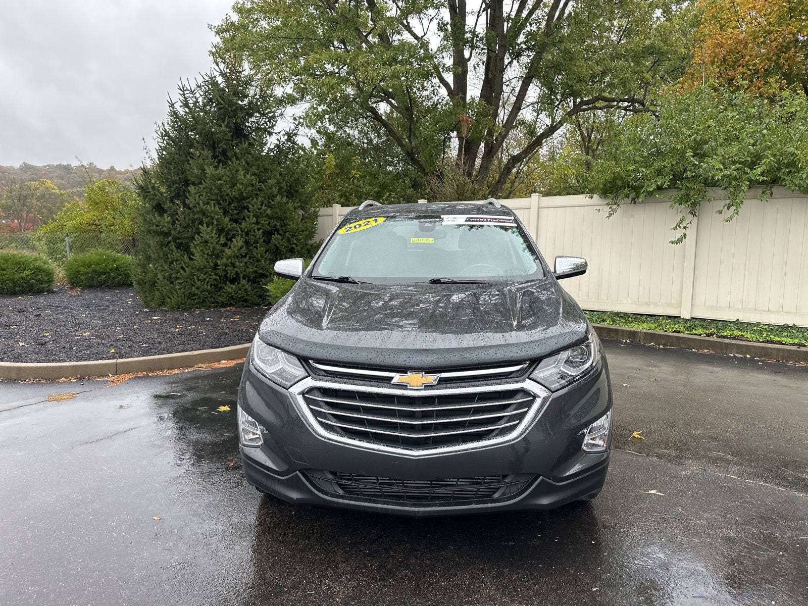 Used 2021 Chevrolet Equinox Premier with VIN 2GNAXXEV2M6138270 for sale in West Harrison, IN