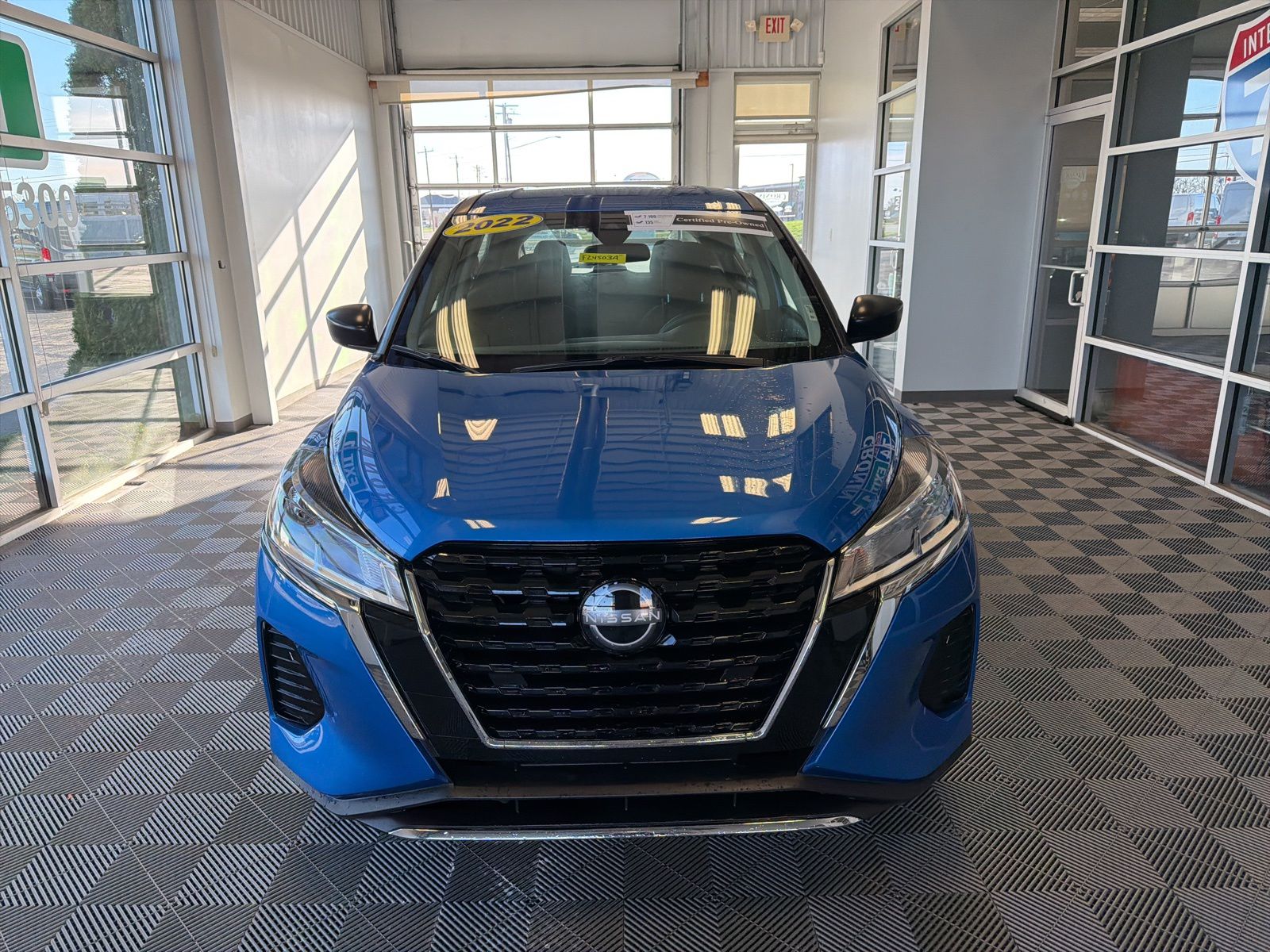 Certified 2022 Nissan Kicks S with VIN 3N1CP5BV1NL529971 for sale in Harrison, OH