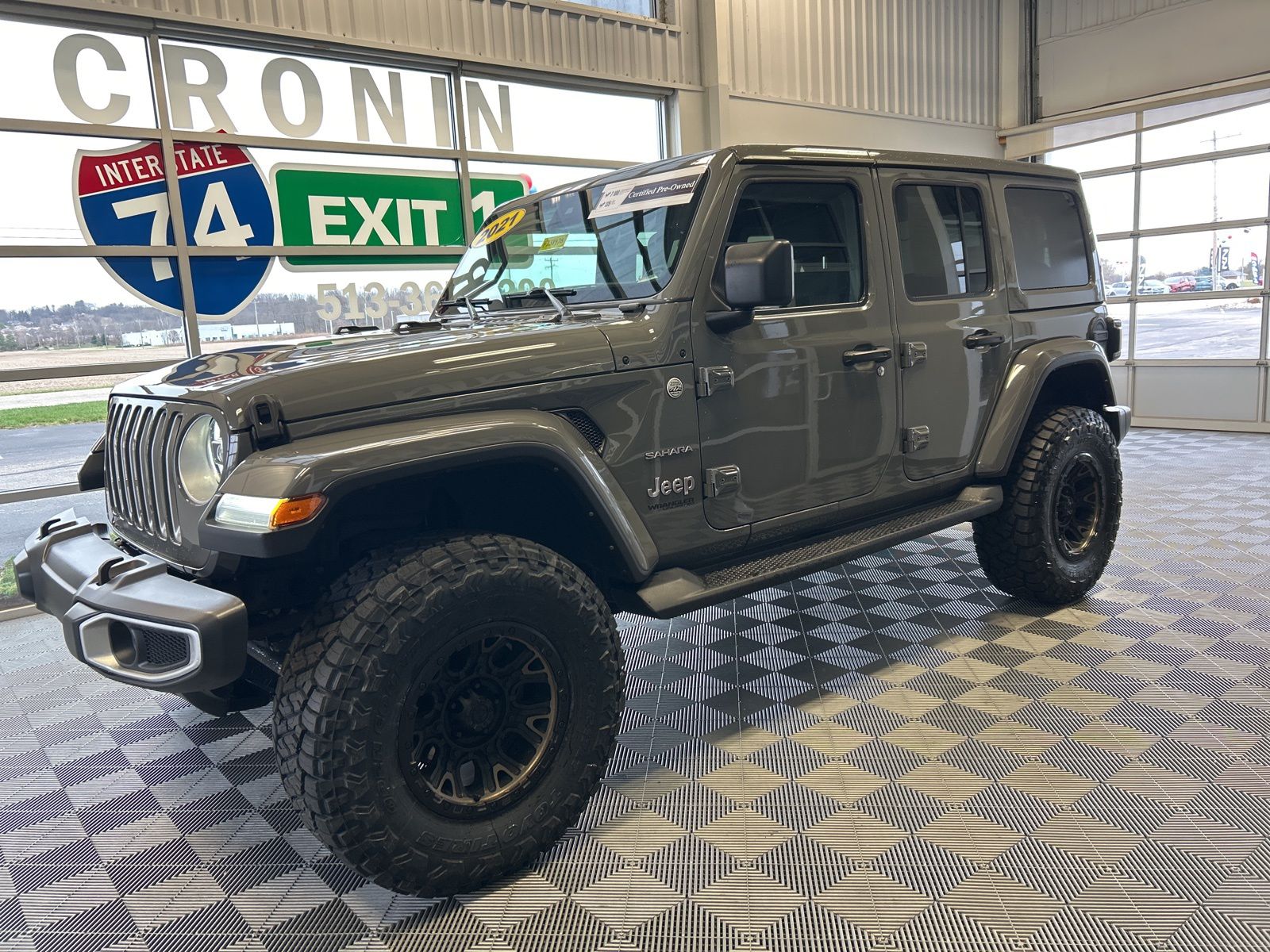 2021 Jeep Wrangler Unlimited Sahara photo 3