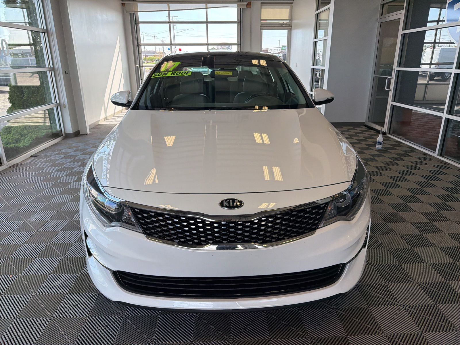 Used 2017 Kia Optima EX with VIN 5XXGU4L35HG151345 for sale in Harrison, OH