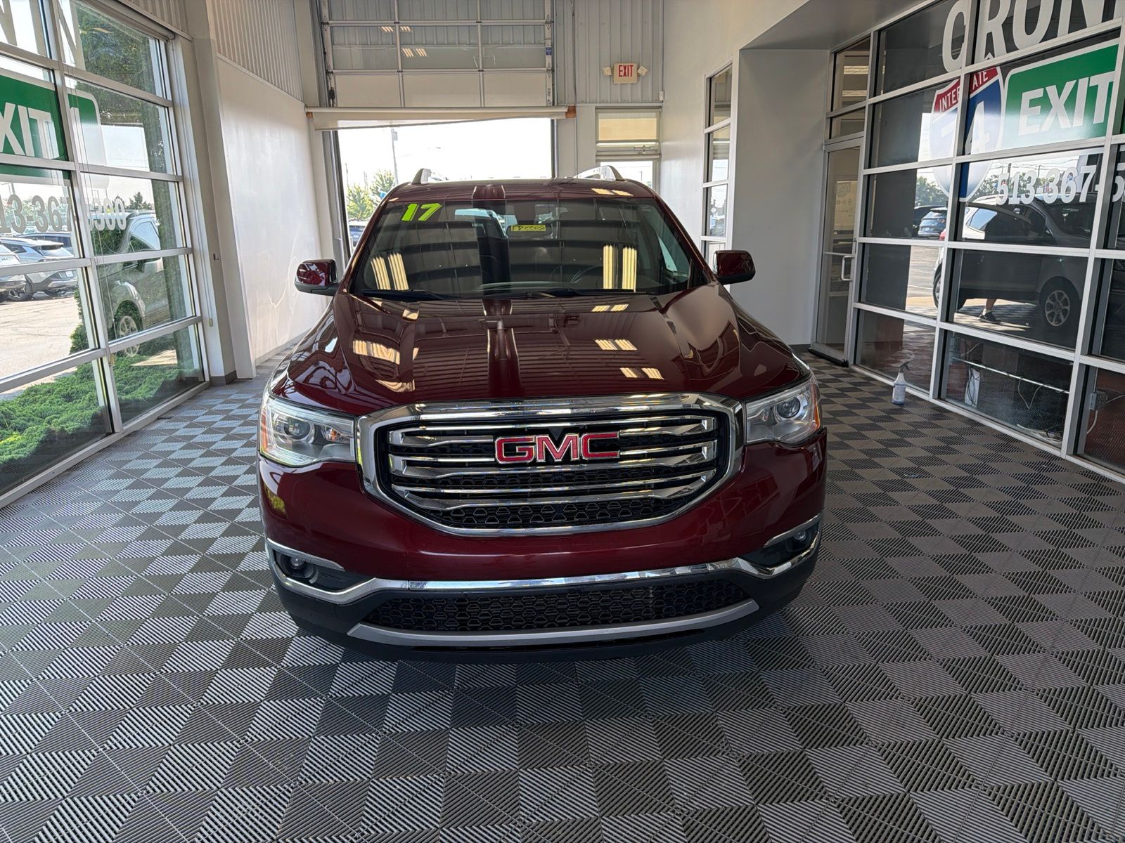Used 2017 GMC Acadia SLE-2 with VIN 1GKKNSLS6HZ280263 for sale in Harrison, OH