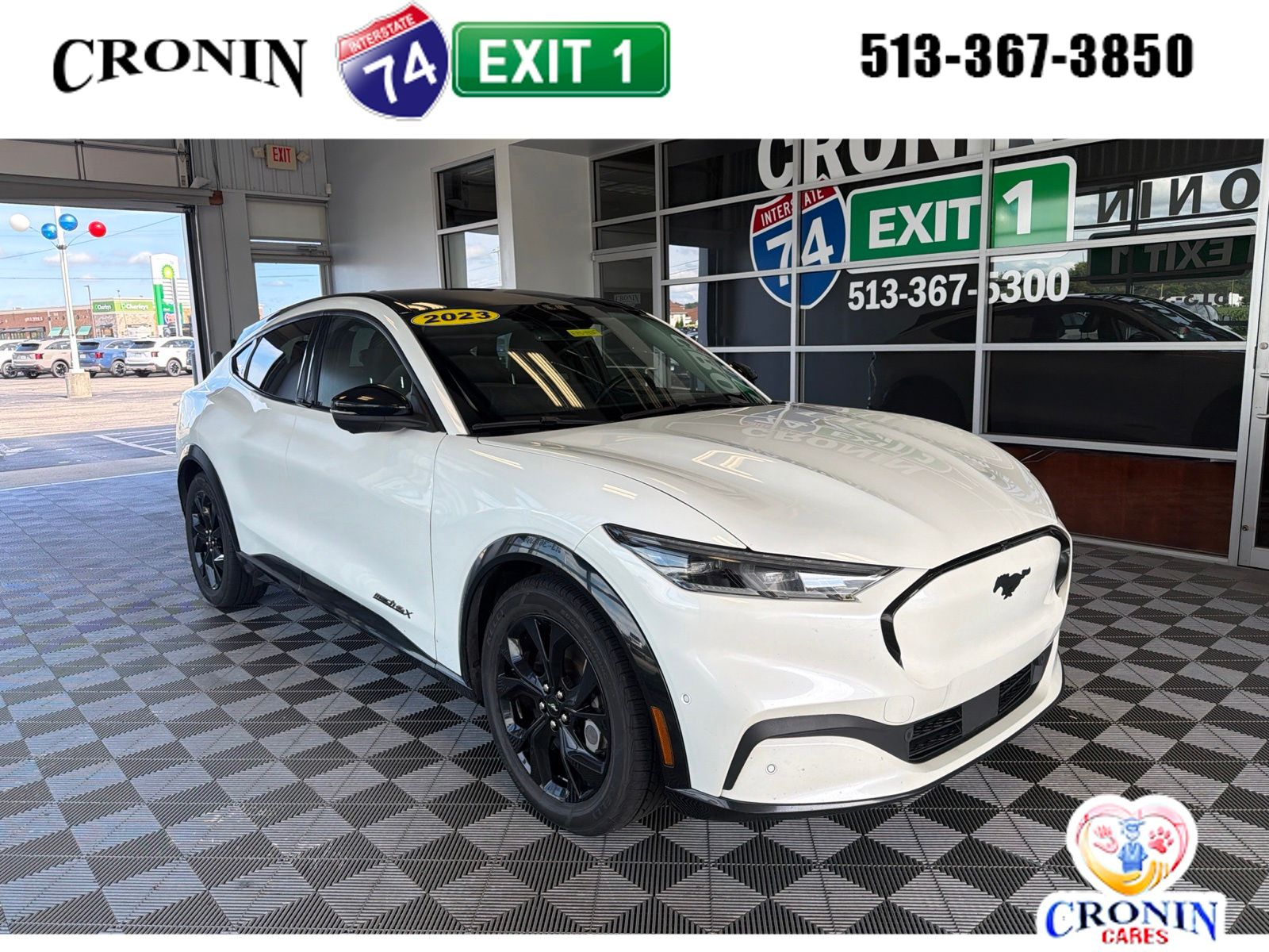 Used 2023 Ford Mustang Mach-E Premium AWD with VIN 3FMTK3SU7PMA77587 for sale in Harrison, OH