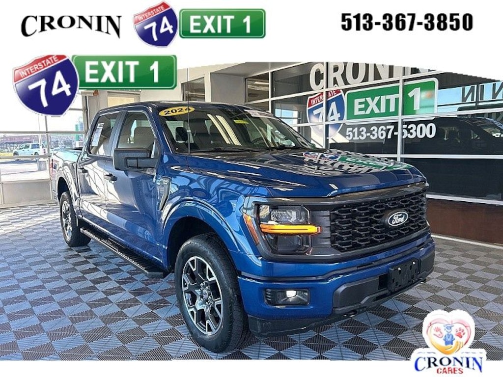 Certified 2024 Ford F-150 STX Crew Cab Short Bed Truck