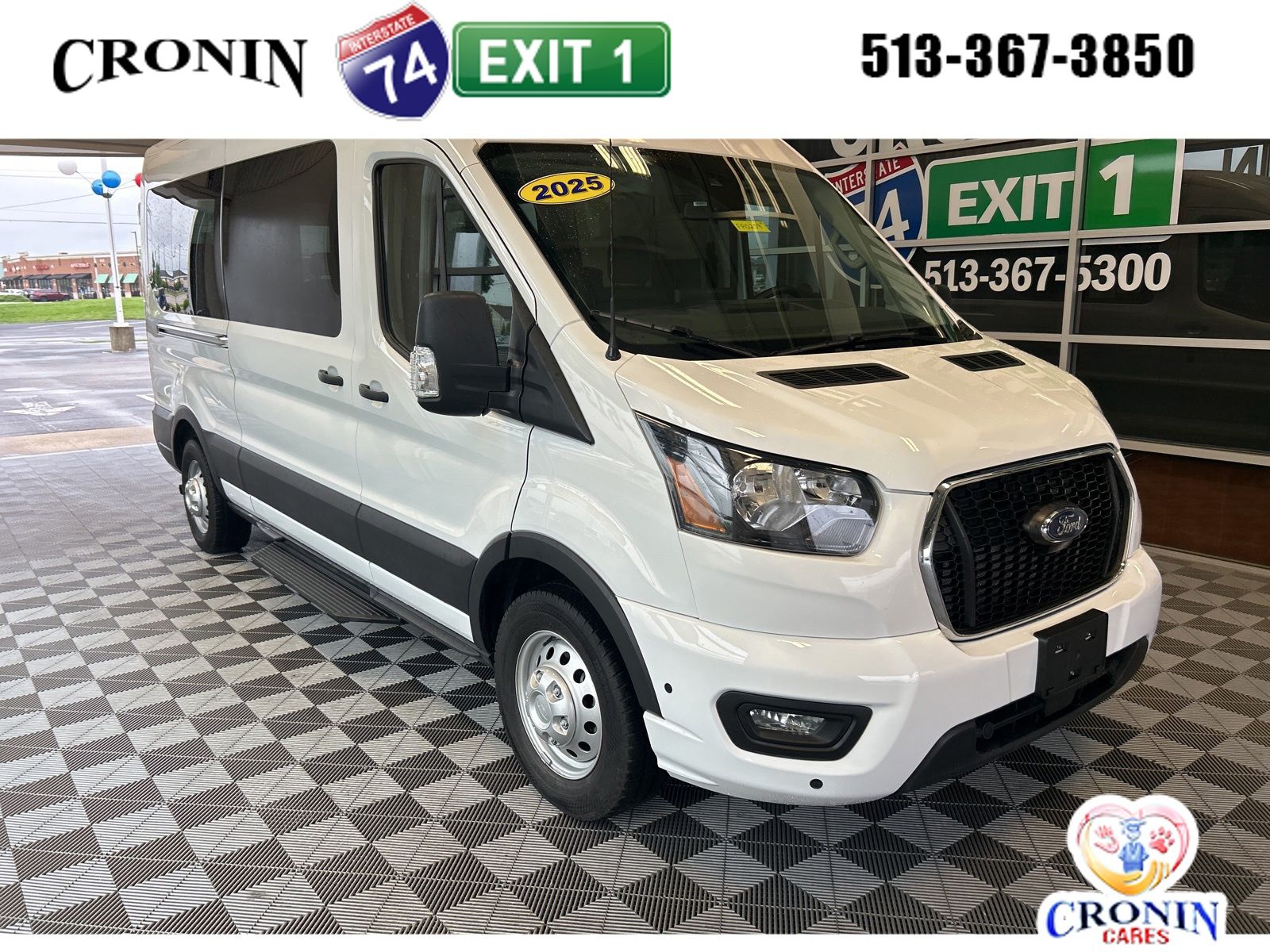 2025 Ford Transit 350 XLT Med Roof Sliding Pass. 148 AWD's photo