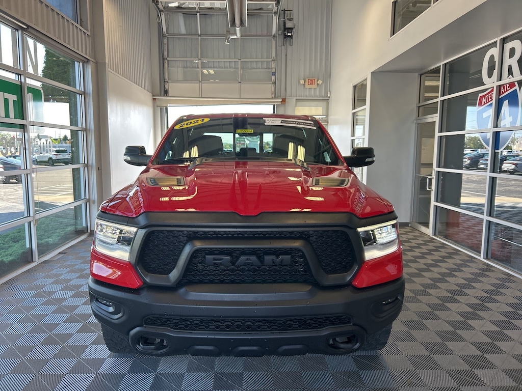Certified 2021 Ram 1500 Rebel Crew Cab Short Bed Truck