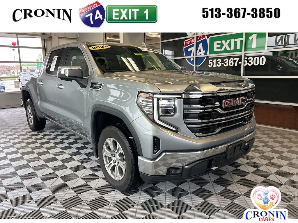 Certified 2024 GMC Sierra 1500 SLT Crew Cab