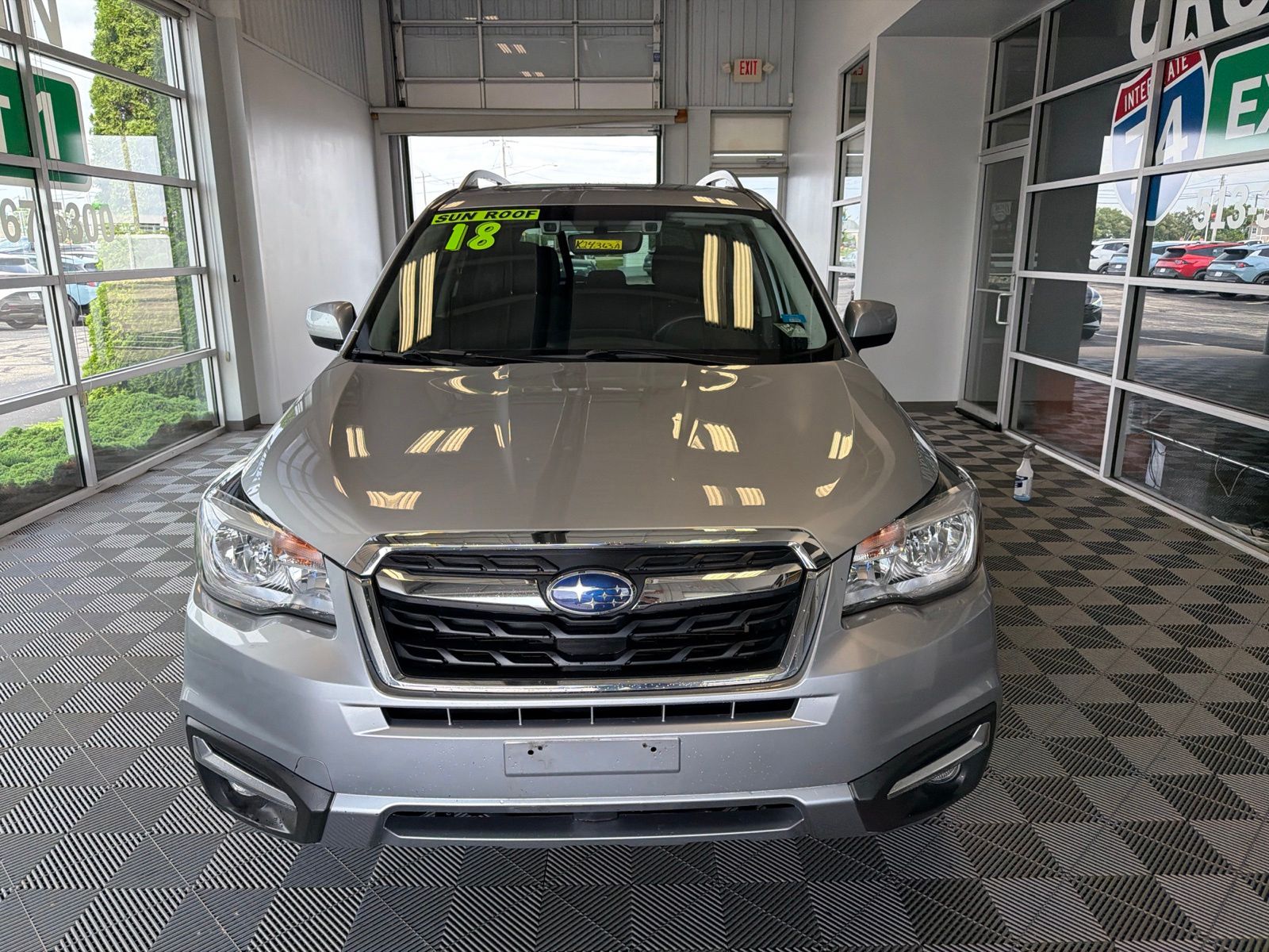 Used 2018 Subaru Forester Premium with VIN JF2SJAGC4JH494007 for sale in Harrison, OH