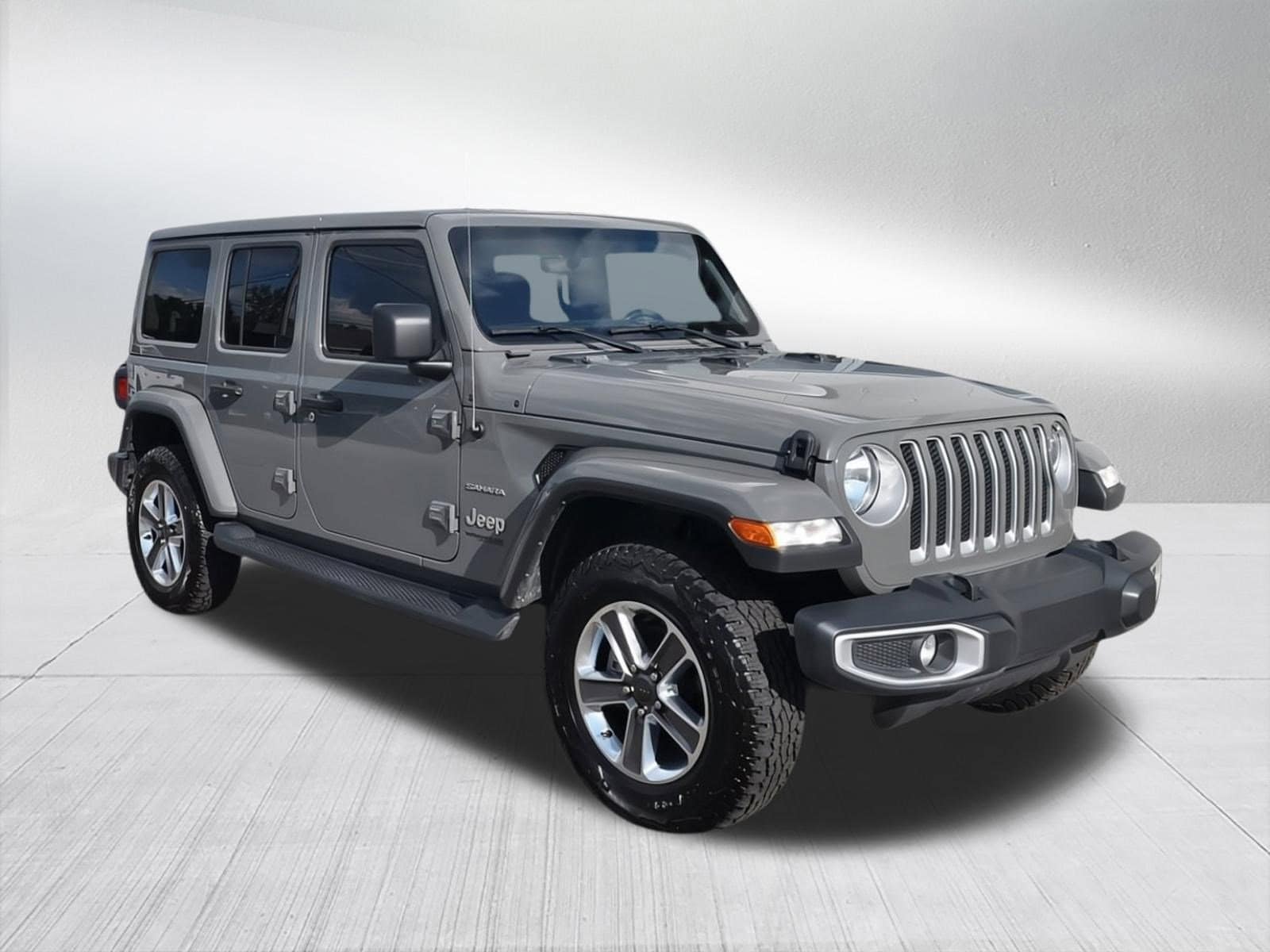 Used 2022 Jeep Wrangler Unlimited Sahara with VIN 1C4HJXEN7NW163486 for sale in Hillsdale, MI
