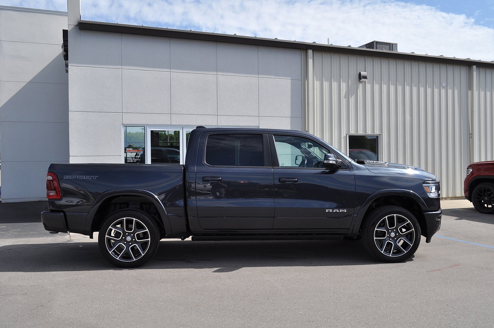 Certified 2021 RAM Ram 1500 Pickup Laramie with VIN 1C6SRFJT2MN685757 for sale in Hillsdale, MI