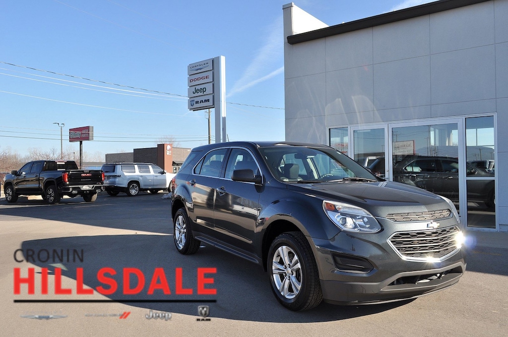 Used 2017 Chevrolet Equinox LS For Sale Hillsdale MI