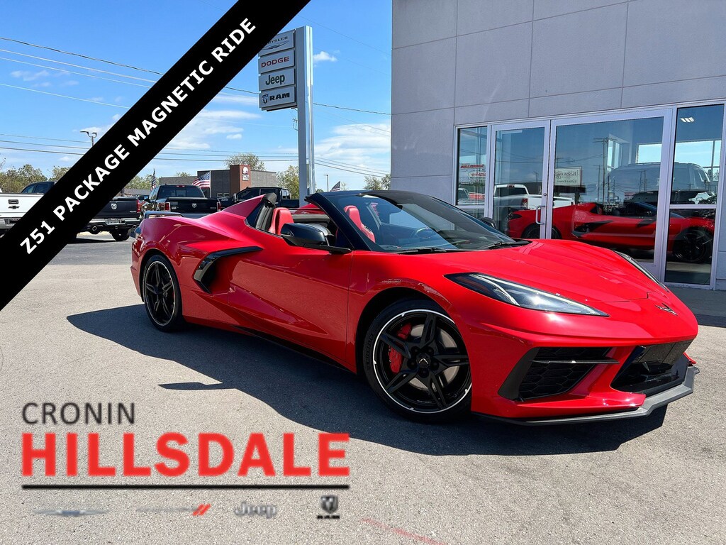 Used 2020 Chevrolet Corvette Stingray Convertible For Sale Hillsdale MI