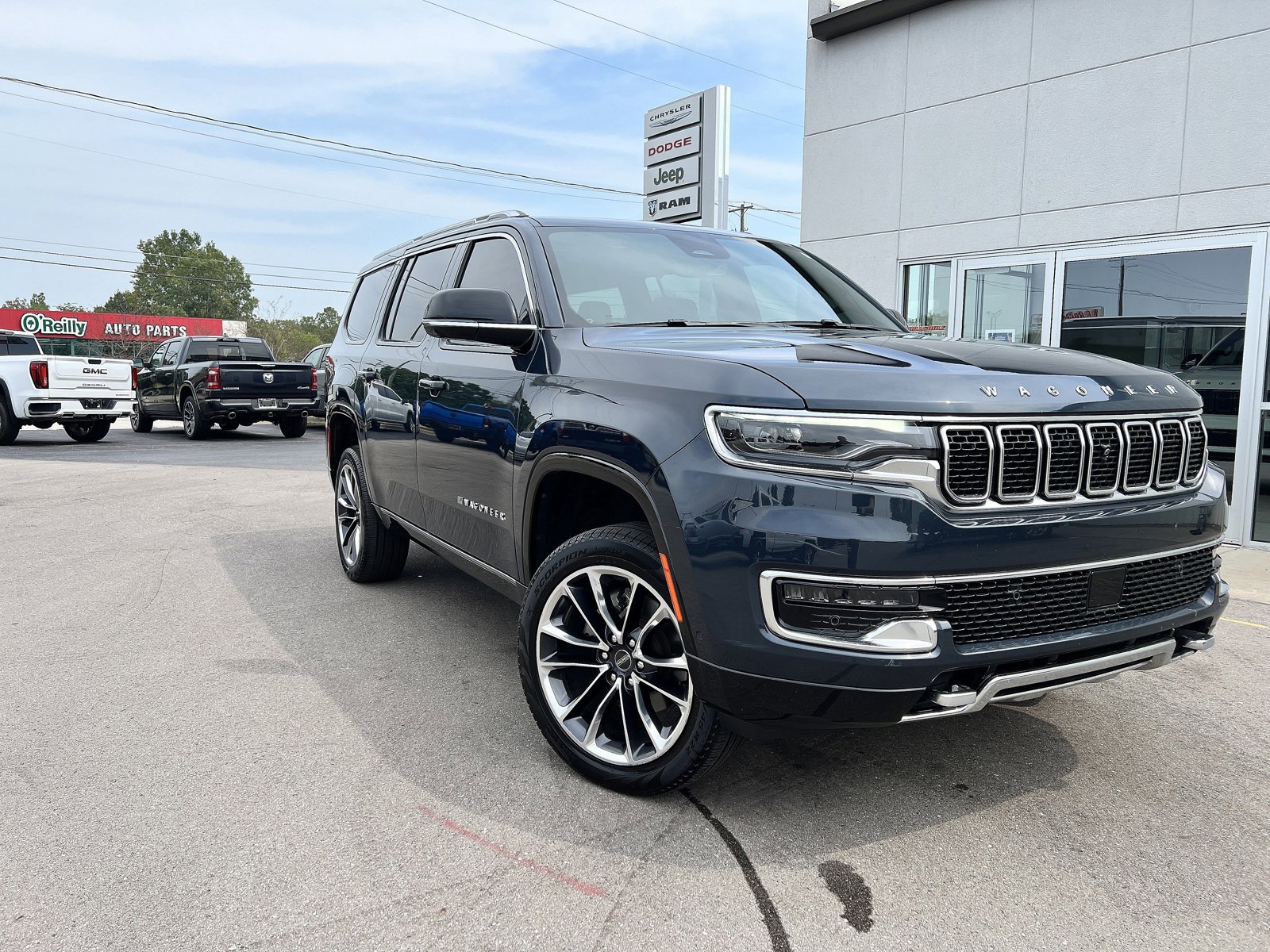 Used 2023 Jeep Wagoneer Series III with VIN 1C4SJVDP4PS573279 for sale in Hillsdale, MI