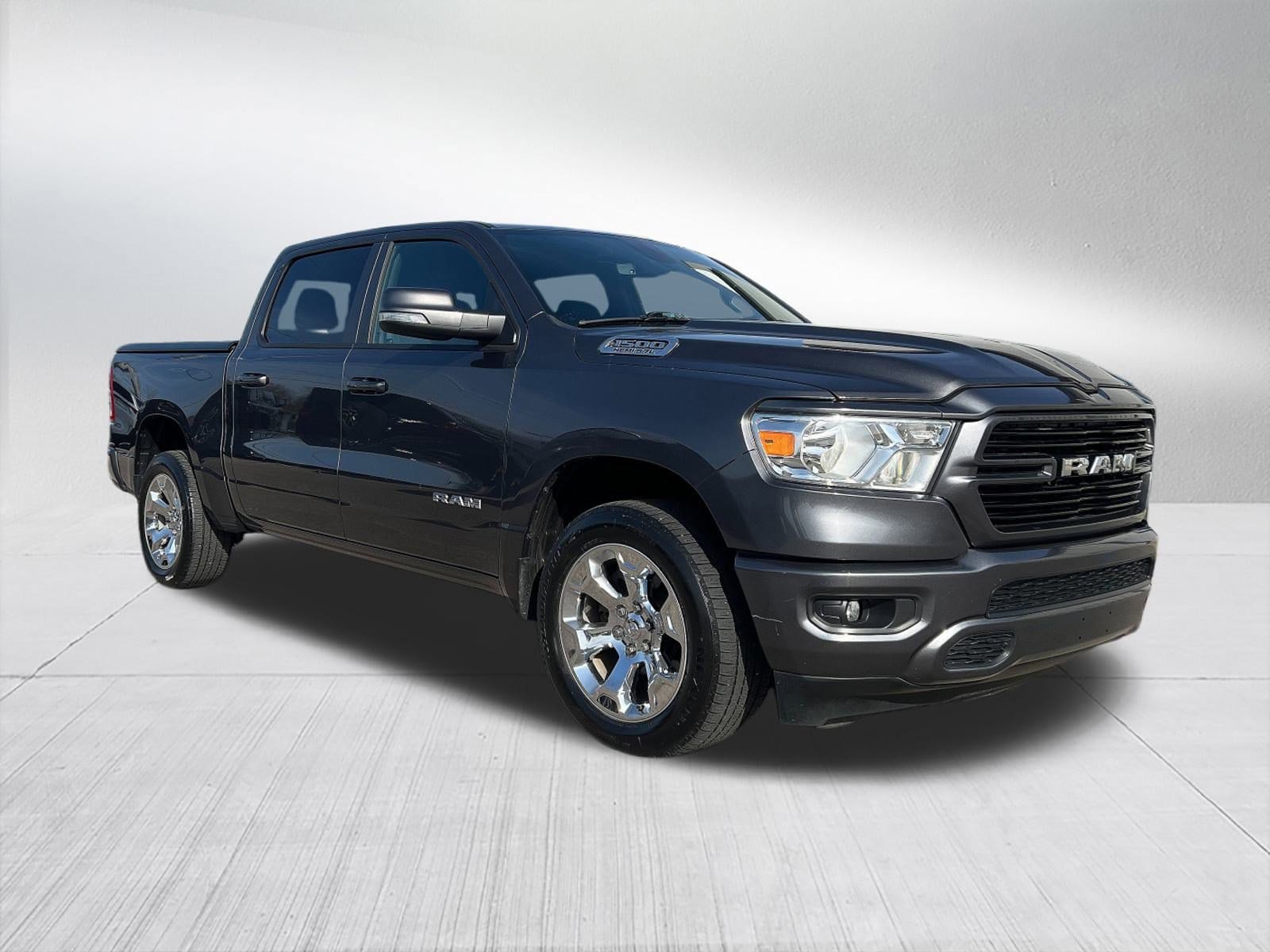 Used 2020 RAM Ram 1500 Pickup Big Horn/Lone Star with VIN 1C6SRFFT3LN115516 for sale in Hillsdale, MI