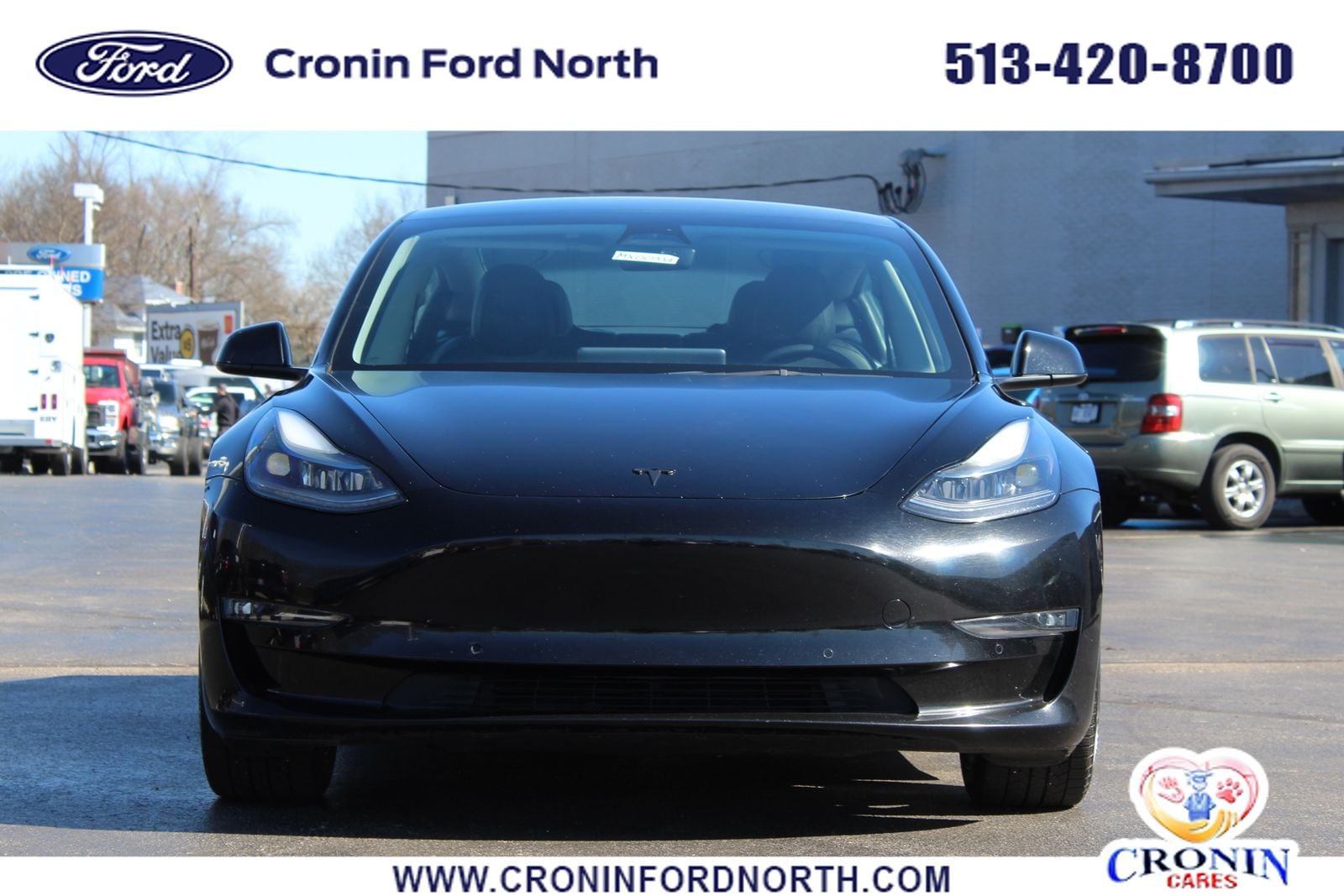 Used 2022 Tesla Model 3 Long Range with VIN 5YJ3E1EB4NF203576 for sale in Middletown, OH
