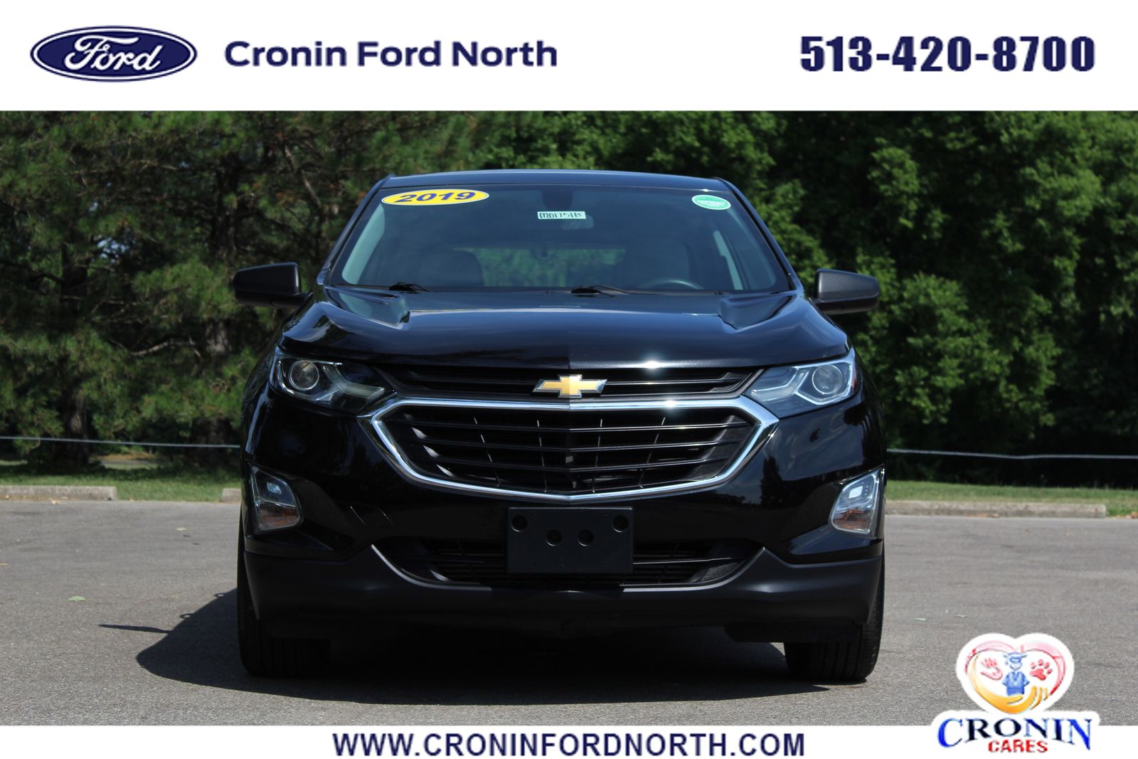 Used 2019 Chevrolet Equinox LS with VIN 2GNAXHEV7K6152197 for sale in Middletown, OH