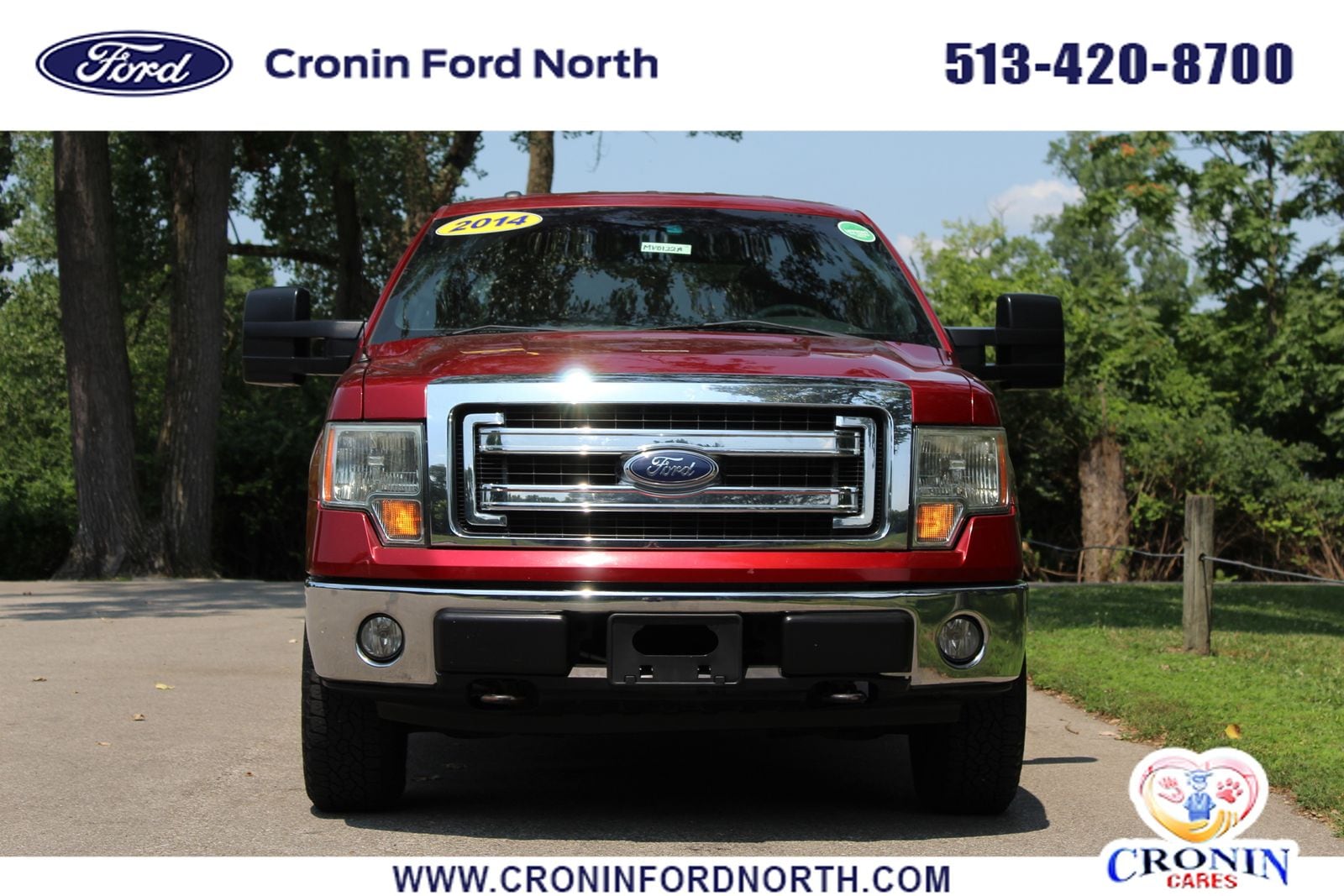 Used 2014 Ford F-150 XLT with VIN 1FTVX1EF2EKF12150 for sale in Middletown, OH