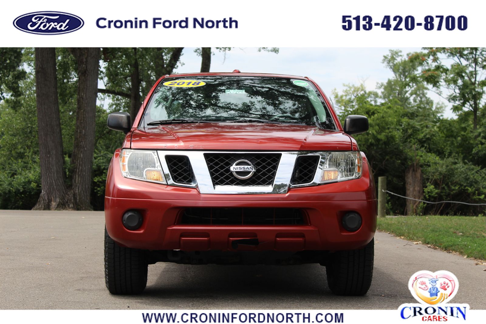 Used 2018 Nissan Frontier SV with VIN 1N6AD0EV2JN718020 for sale in Middletown, OH