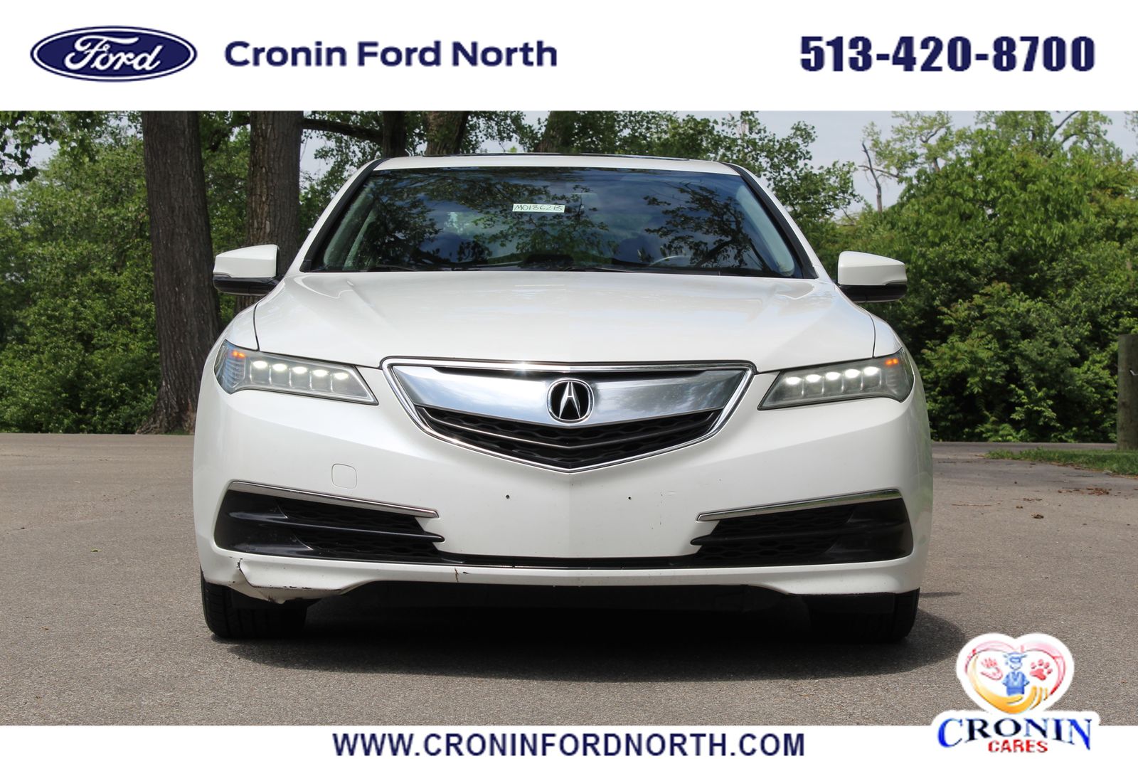 Used 2017 Acura TLX Base with VIN 19UUB1F33HA010144 for sale in Middletown, OH