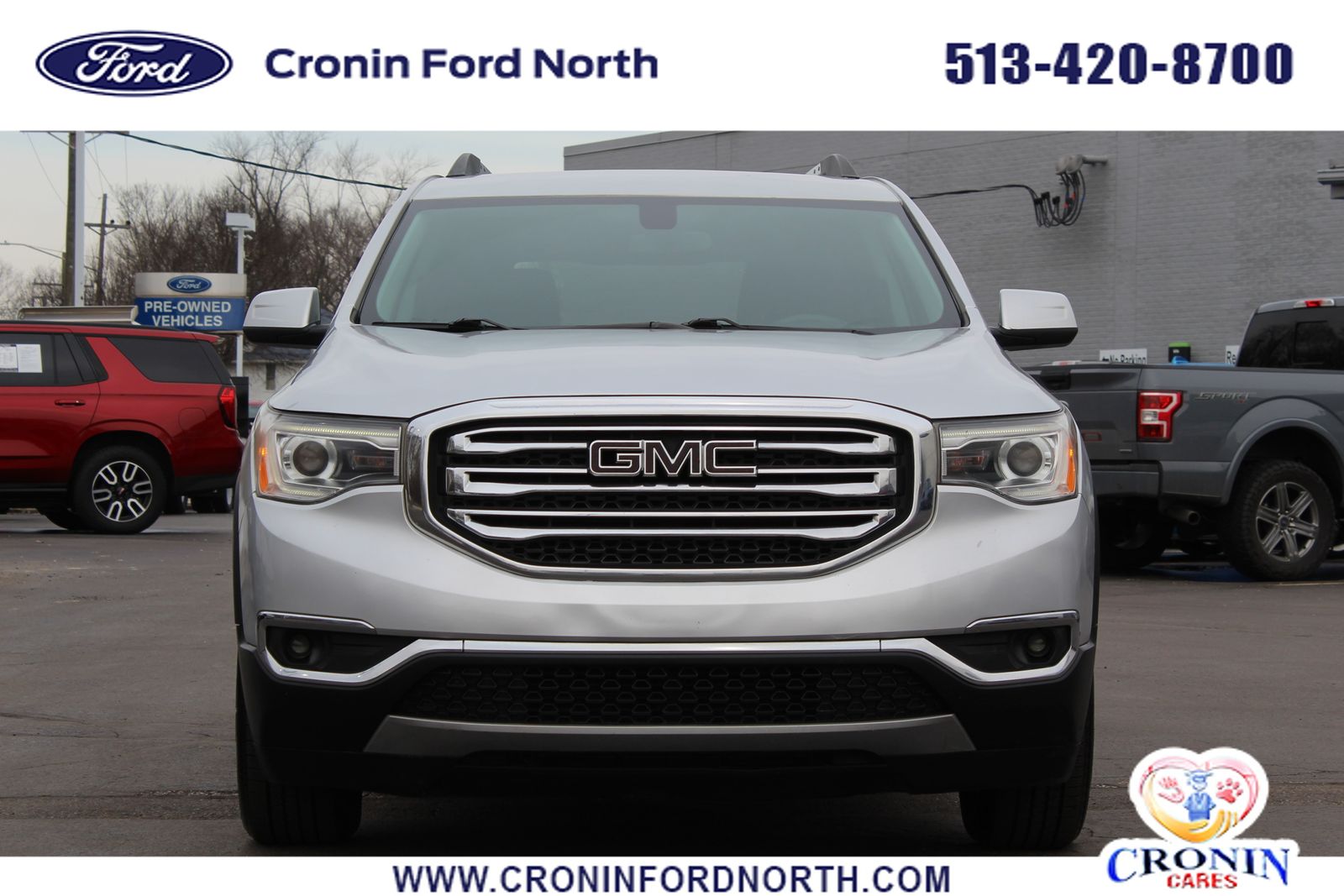 Used 2019 GMC Acadia SLE-2 with VIN 1GKKNLLA6KZ249910 for sale in Middletown, OH