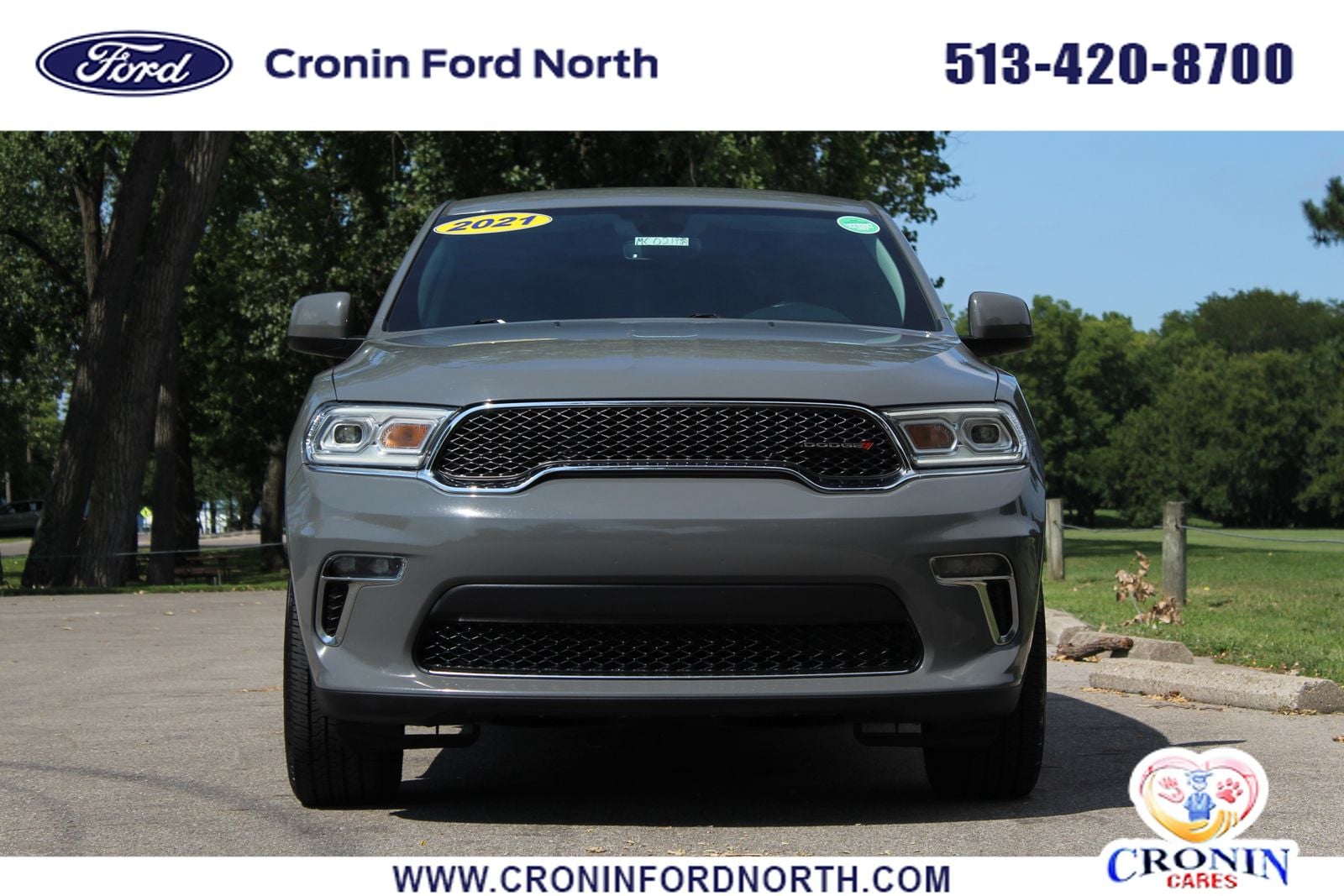 Used 2021 Dodge Durango SXT with VIN 1C4RDJAG0MC764223 for sale in Middletown, OH