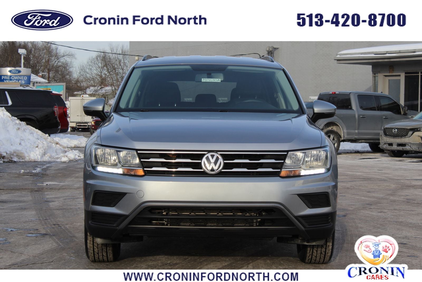 Used 2020 Volkswagen Tiguan S with VIN 3VV1B7AX8LM176865 for sale in Middletown, OH