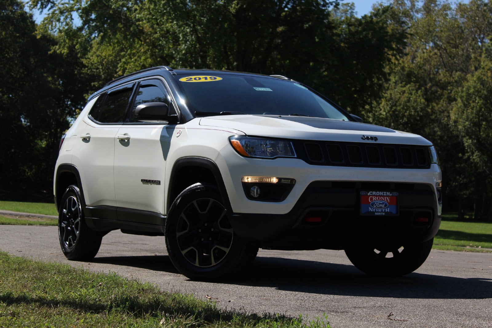 Used 2019 Jeep Compass Trailhawk with VIN 3C4NJDDBXKT595189 for sale in Middletown, OH
