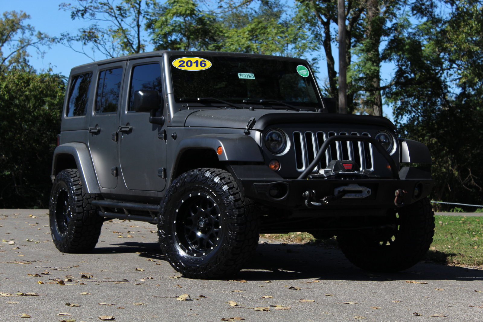 Used 2016 Jeep Wrangler Unlimited Sahara with VIN 1C4BJWEG6GL164070 for sale in Middletown, OH