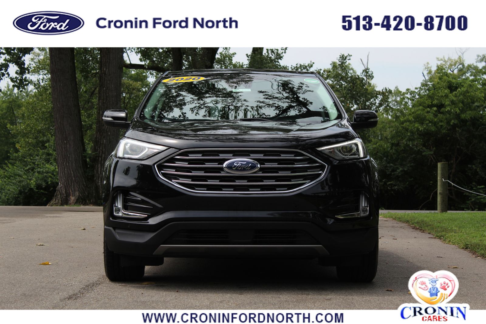 Used 2020 Ford Edge Titanium with VIN 2FMPK4K98LBB54465 for sale in Middletown, OH
