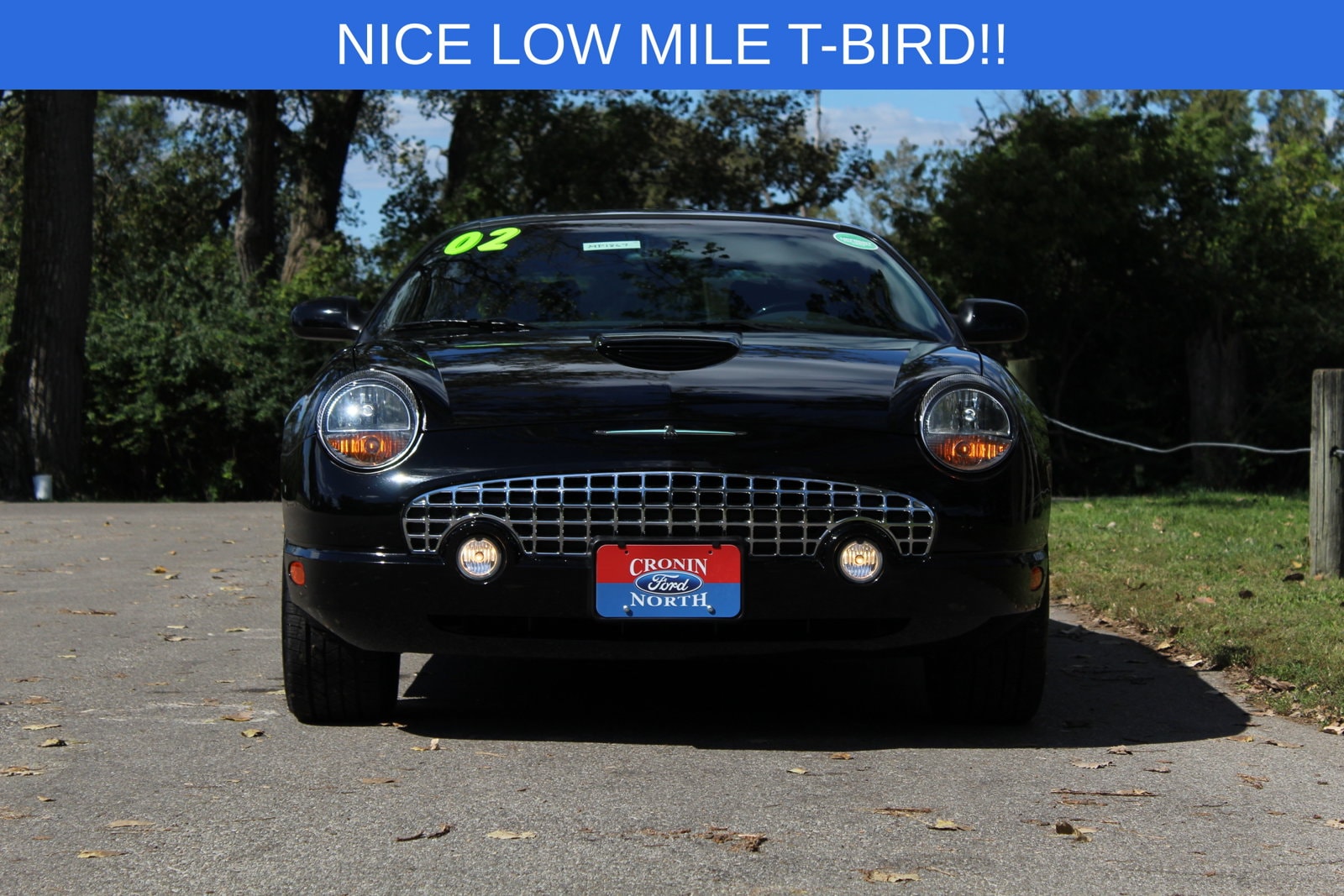 Used 2002 Ford Thunderbird Premium with VIN 1FAHP60AX2Y129058 for sale in Middletown, OH