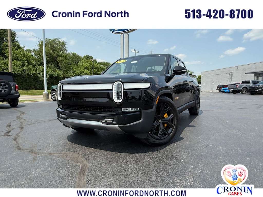 Used 2023 Rivian R1T Adventure Quad Motor Large Pack Crew Cab Short Bed Truck