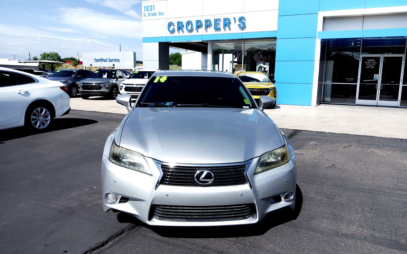 Used 2014 Lexus GS 350 with VIN JTHBE1BL0E5029076 for sale in Nogales, AZ