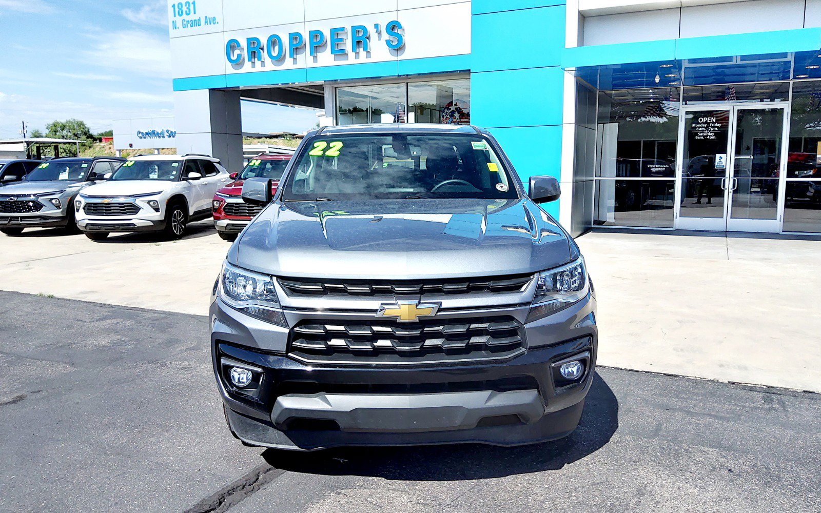 Used 2022 Chevrolet Colorado LT with VIN 1GCGSCEN3N1124280 for sale in Nogales, AZ